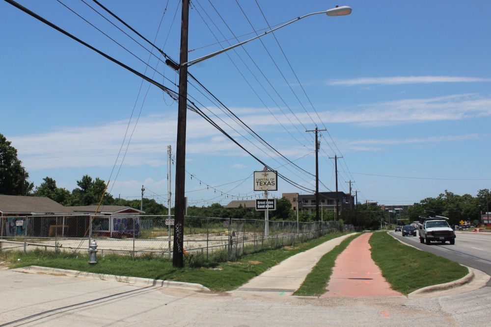 Several properties along South Congress Avenue are in line for redevelopment under Austin's new DB90 program. (Ben Thompson/Community Impact)