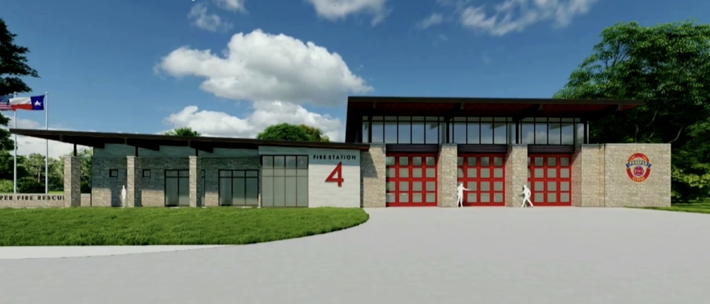 The fire station will service the eastern side of Prosper, Fire Chief Stuart Blasingame said. (Rendering courtesy town of Prosper) 