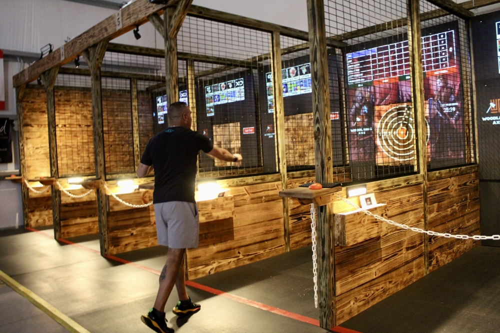 Woodlands Axe brings axe throwing entertainment to Tamina Road