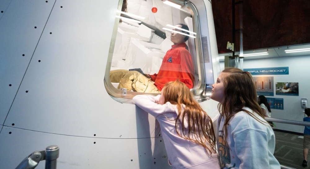 Girl Scouts will take to Space Center Houston in Nassau Bay to explore space science. (Courtesy Space Center Houston)