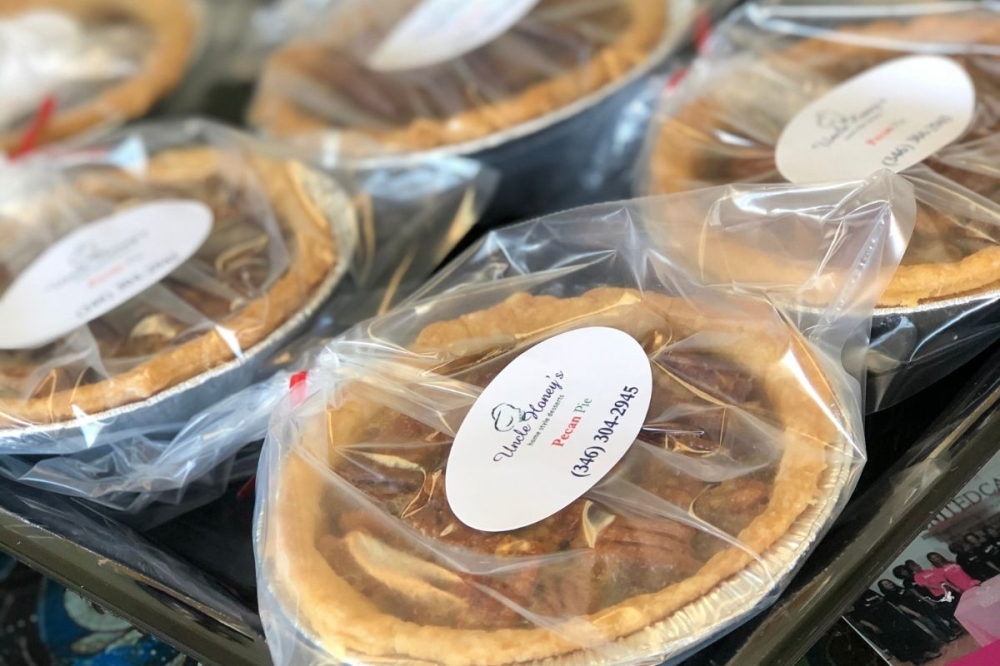 Customers can find Uncle Honey's desserts in meat markets and some cafe-style restaurants across Houston, and pick up some items at the store in Stafford. (Courtesy Uncle Honey's)