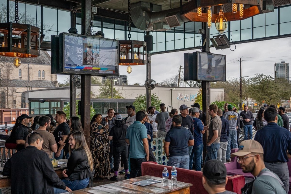 The beer hall and restaurant celebrated its seven years in operation with a weekend of specials and live music. (Courtesy Emily Vitek)