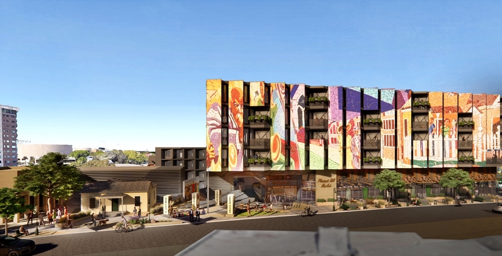 Block 16 would serve as an entryway into Austin's African American Cultural Heritage District. (Courtesy city of Austin)
