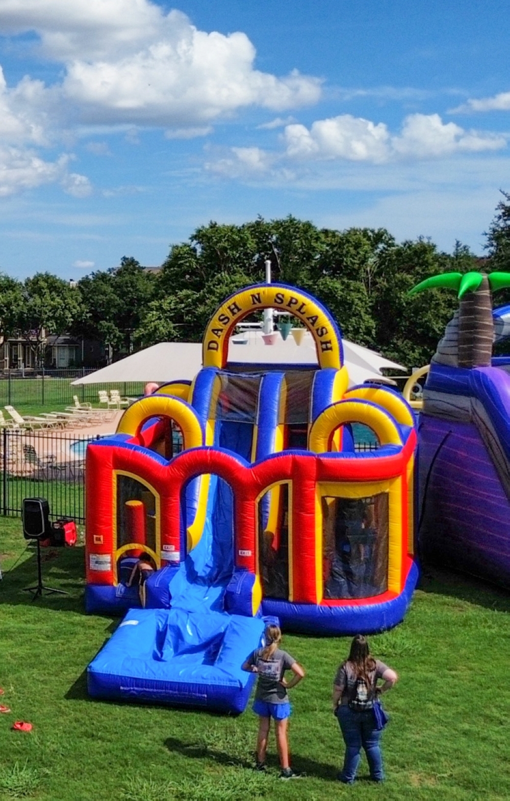 The business rents bounce houses, among other equipment that can be used for parties and events. (Courtesy The Party Play Factory)