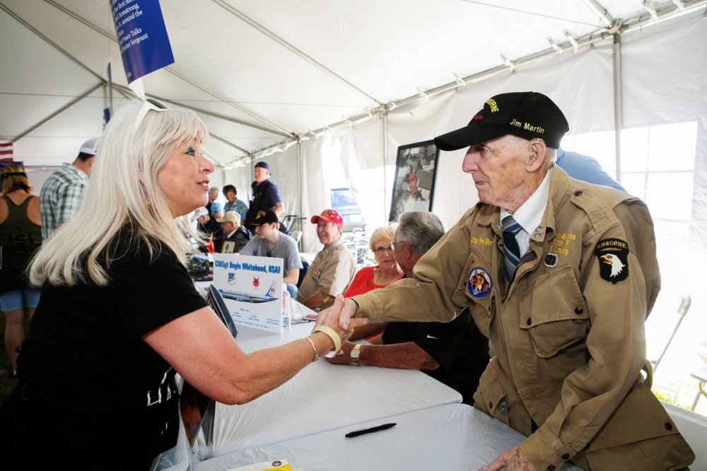 The nonprofit event showcases military aircraft and features a Pearl Harbor flight reenactment. (Courtesy Karie Hubnik)