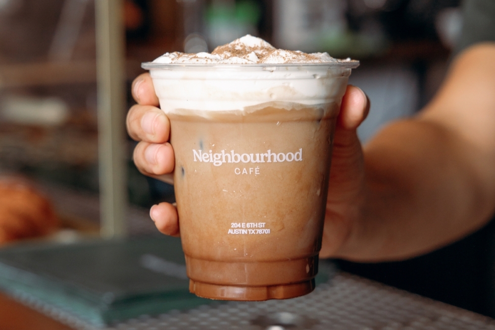 Neighbourhood Café serves various coffee drinks and teas. (Courtesy Levi Travieso)