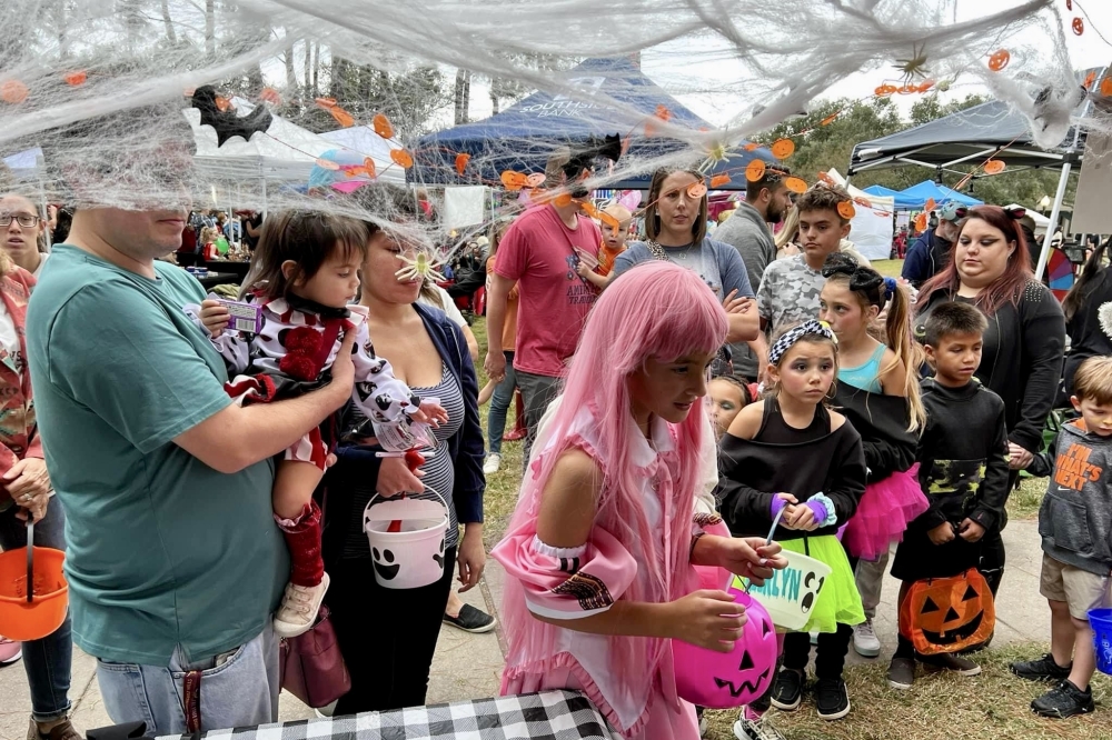 At BOOFEST Kingwood kids can pick their own mini pumpkin, trick or treat at every booth. (Courtesy BOOFEST Kingwood)