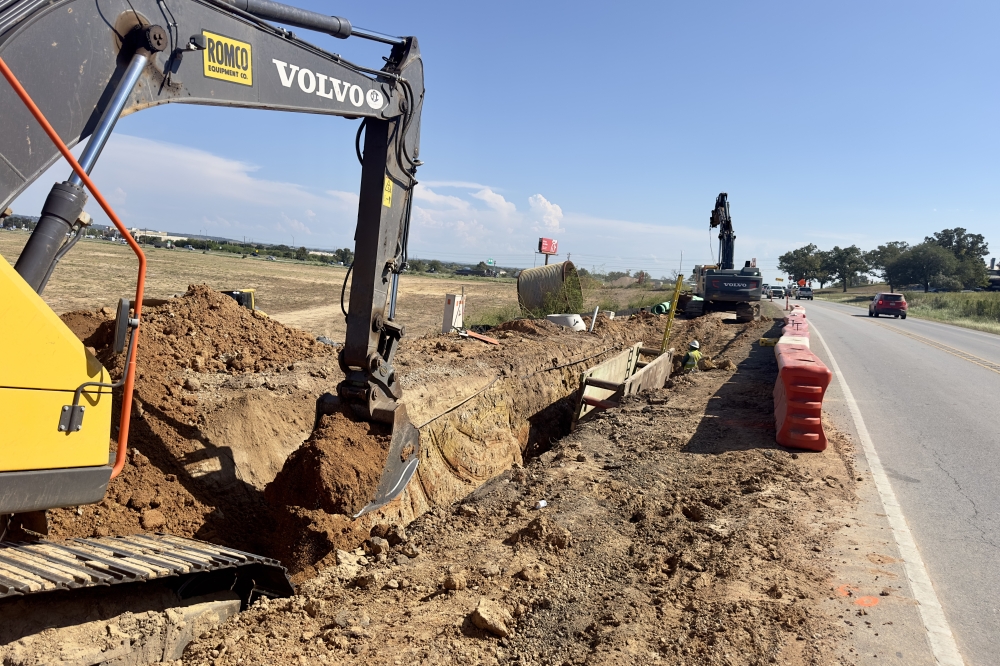 Bastrop's new wastewater treatment plant began operations for residents west of the Colorado River on May 8. (Amanda Cutshall/Community Impact)