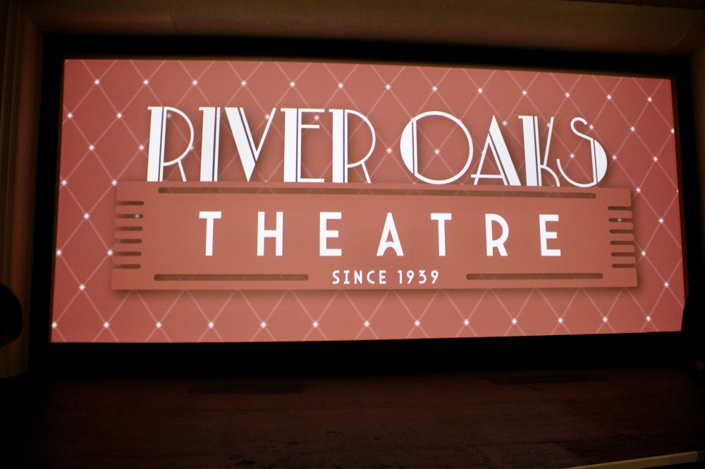 The River Oaks Theatre includes new screens and an updated lighting and sound system. (Cassandra Jenkins/Community Impact)