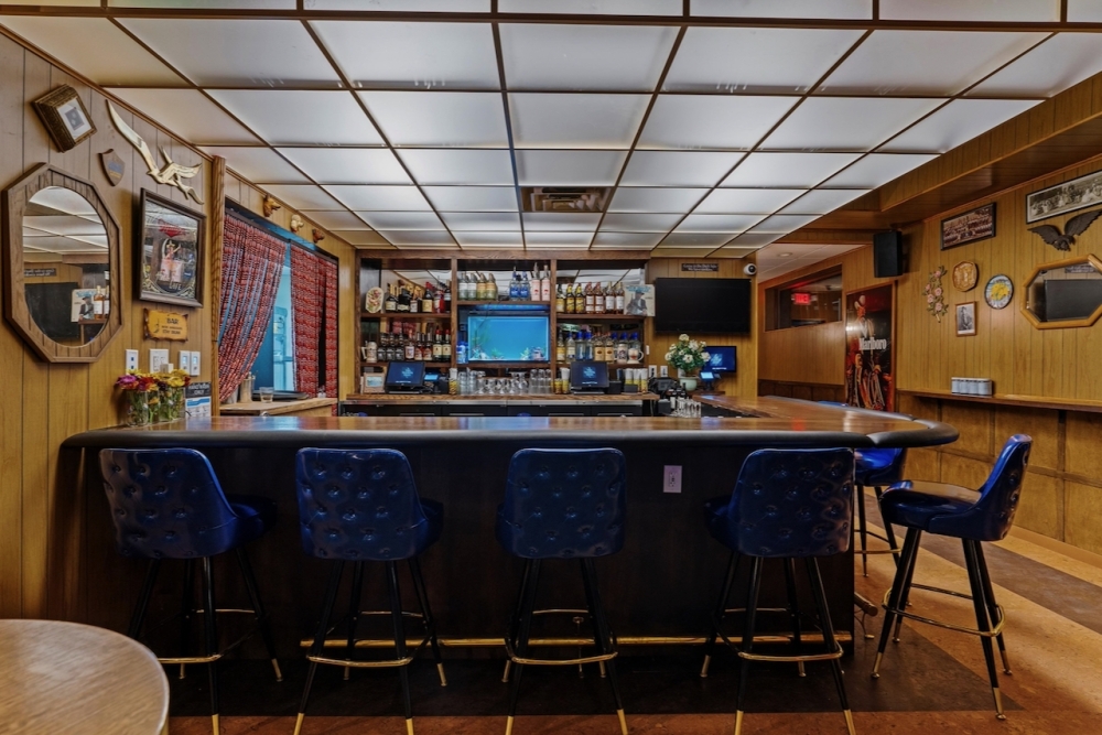 The bar's decor is inspired by 1900s Midwestern bars, diners and finished basements. (Courtesy The Flower Shop)