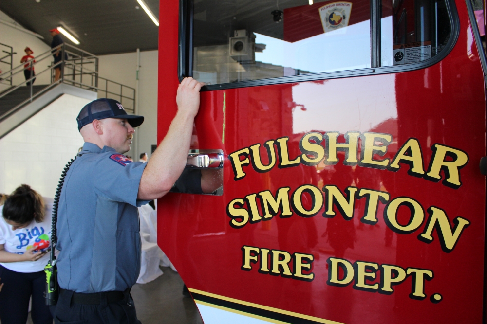 The Fulshear Simonton Fire Department opened its third fire station in early October, providing fire protection services to the growing community. (Kelly Schafler/Community Impact)