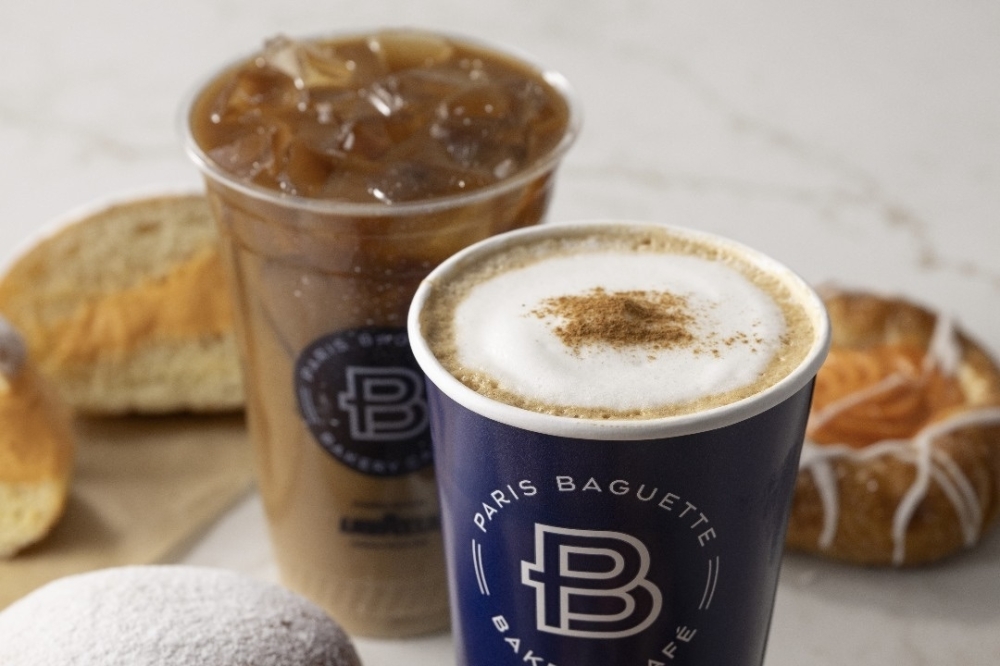 Paris Baguette offerscoffee from Italian brand Lavazza. (Courtesy Paris Baguette)