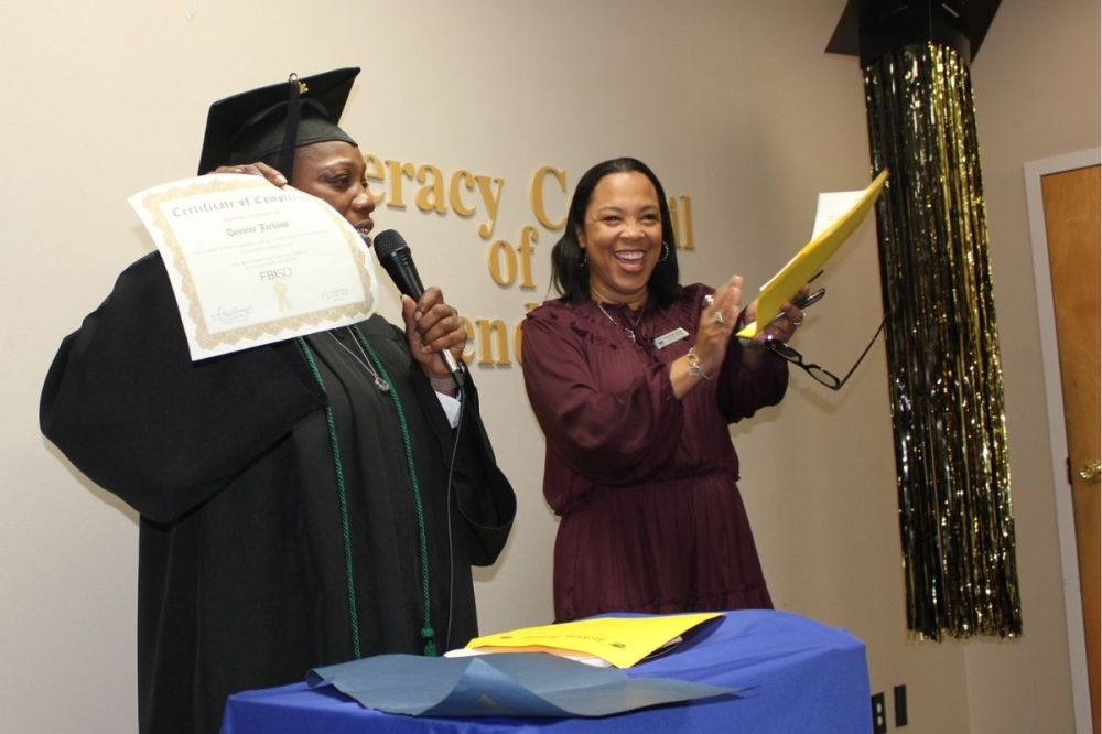 The Literacy Council of Fort Bend County provides basic literacy and English instruction, GED, computer skills and citizenship to area adult residents. (Literacy Council of Fort Bend County)