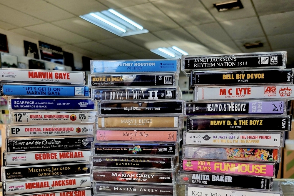 Music Town offers a variety of used and new cassettes, records and CDs. (Courtesy Music Town)