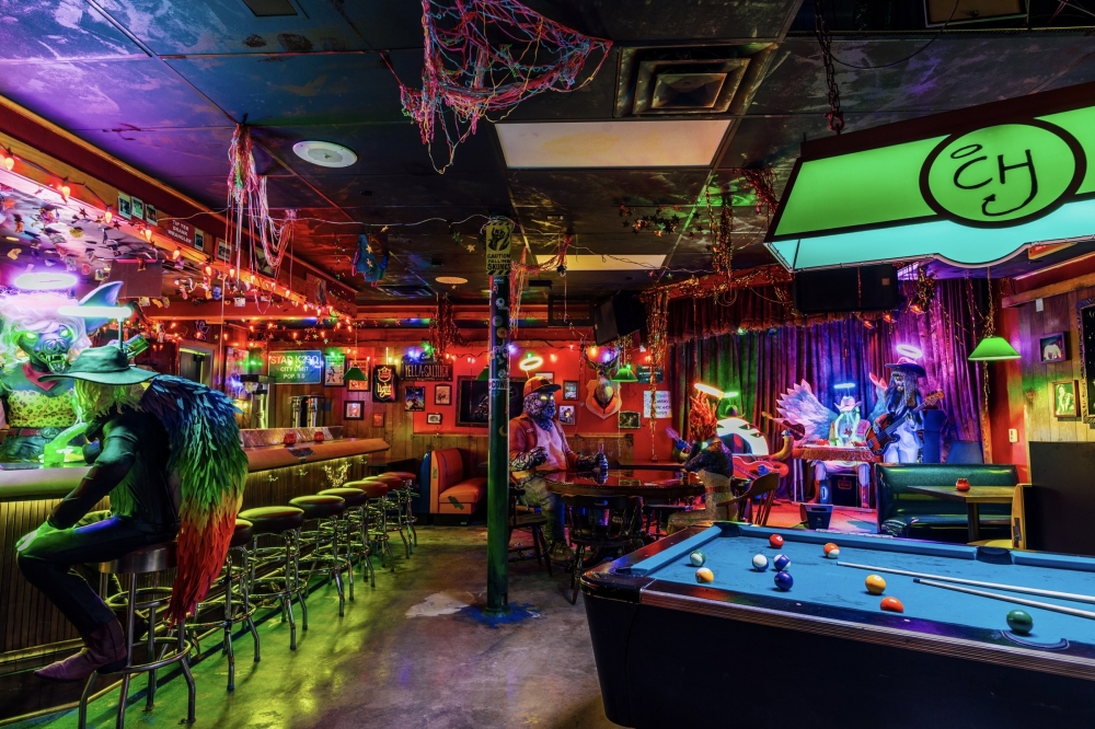 Cowboix Hevven is an interdimensional dive bar inside Meow Wolf Houston, (Courtesy Arturo Olmos)