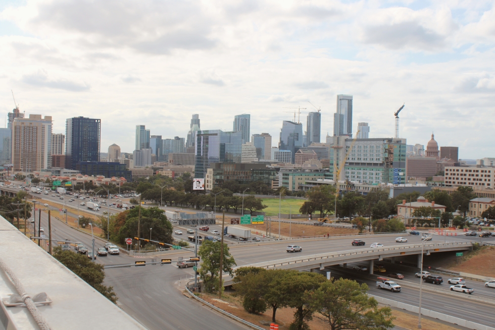 The Texas Department of Transportation broke ground on its I-35 Capital Express Central project Oct. 30, signaling the next decade of construction along I-35 through Austin. (Haley McLeod)