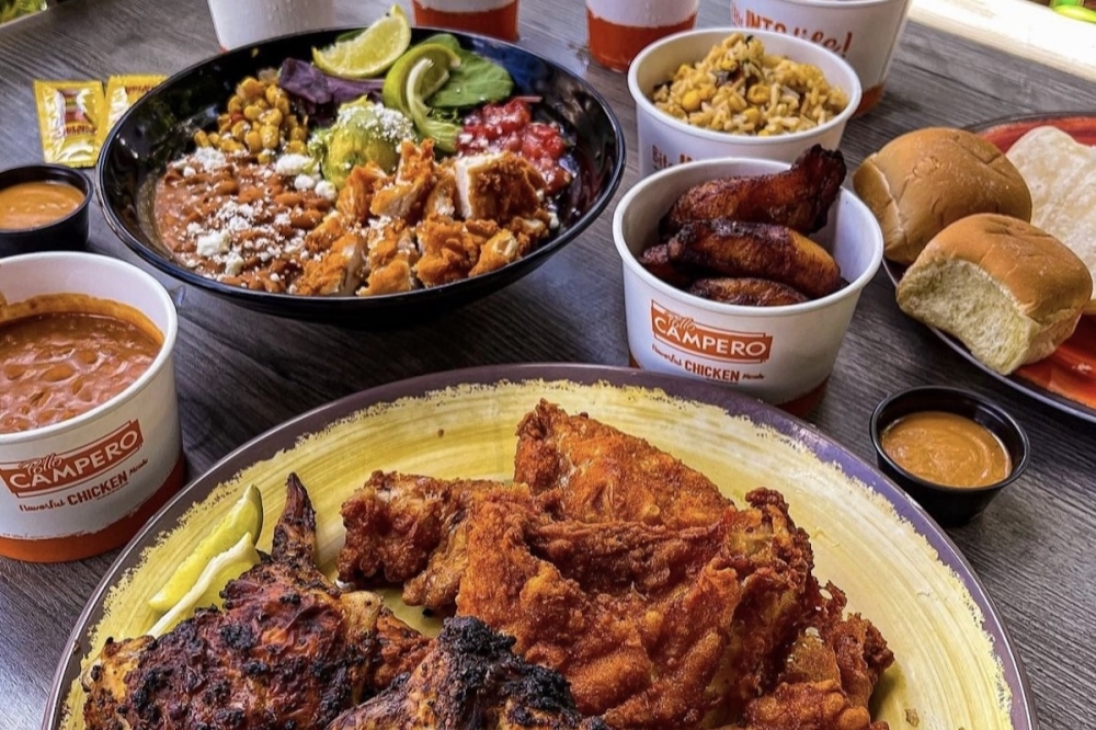 The Guatemalan restaurant Pollo Campero specializes in fried and grilled chicken plates. (Courtesy Pollo Campero)