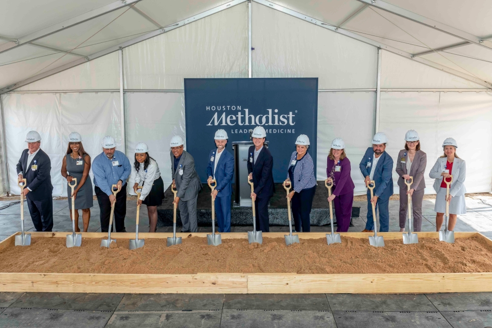 Houston Methodist broke ground Oct. 30 on its $62 million Comprehensive Care Center in the Cinco Ranch area. (Courtesy Houston Methodist)