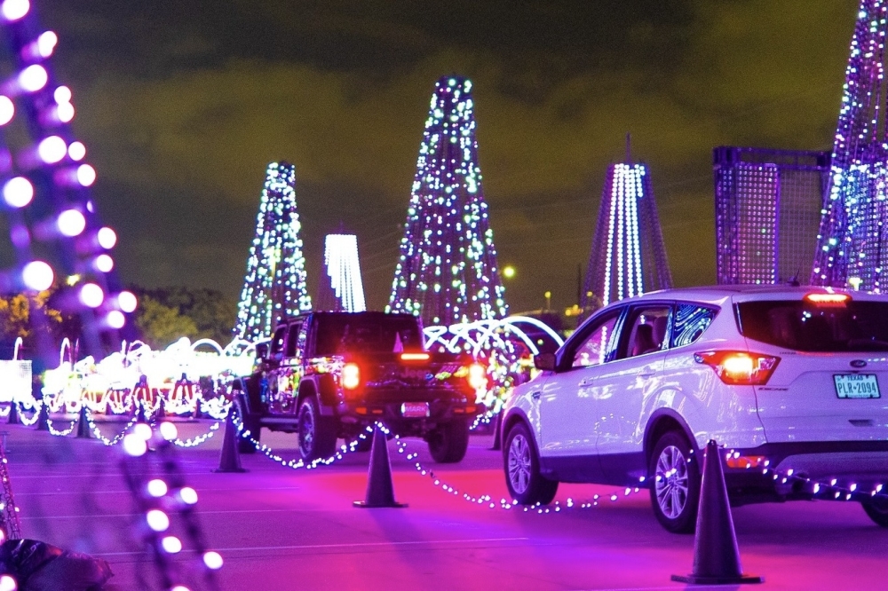 The Light Park returns with a winter wonderland through Jan, 5. (Courtesy The Light Park)