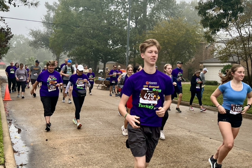 The Kinsmen Lutheran Church is holding a Turkey Trot to help fund a free Thanksgiving meal to families in need. (Courtesy Kinsmen Lutheran Church)