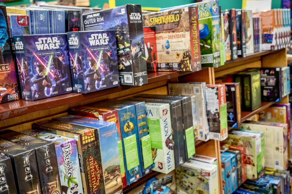 Dragon's Lair Comics and Fantasy is a source for all things in nerdy goodness inlcuding a variety of board games. (Courtesy Dragon's Lair Comics and Fantasy)