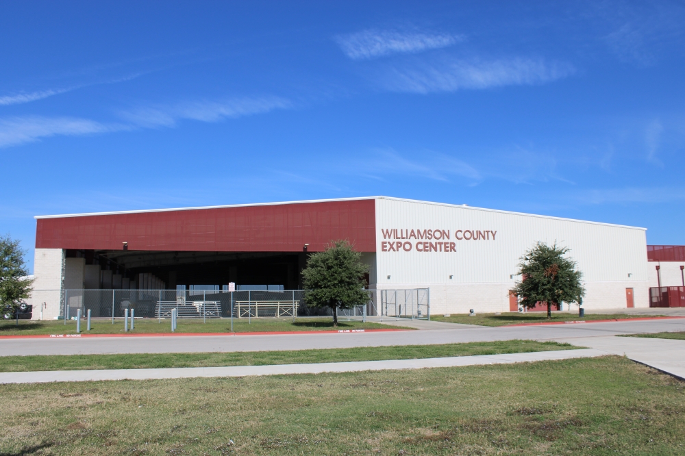 The Williamson County Expo Center holds livestock events, gun shows, rodeos and more. (Anna Maness/Community Impact)