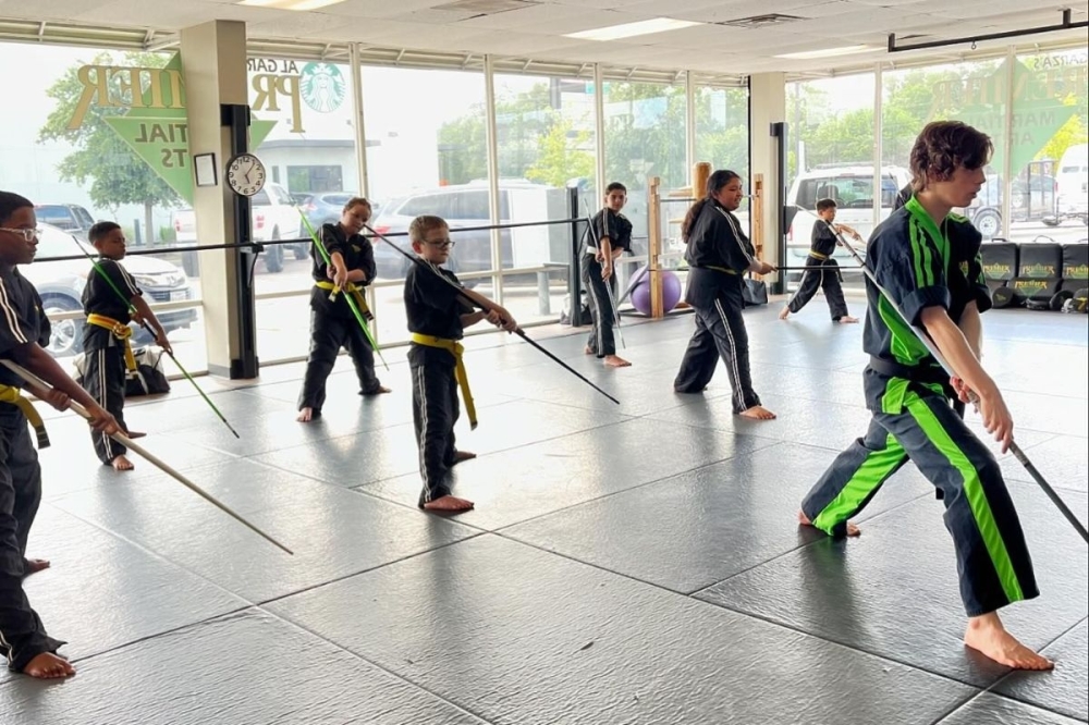 Premier Martial Arts hosts three skills workshops, teaching martial arts, weapons and sparring. (Courtesy Premier Martial Arts)