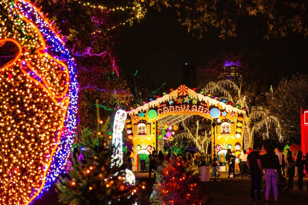 Austin's annual Trail of Lights will return to Zilker Park with over 2 million lights this December. (Courtesy Trail of Lights Foundation)