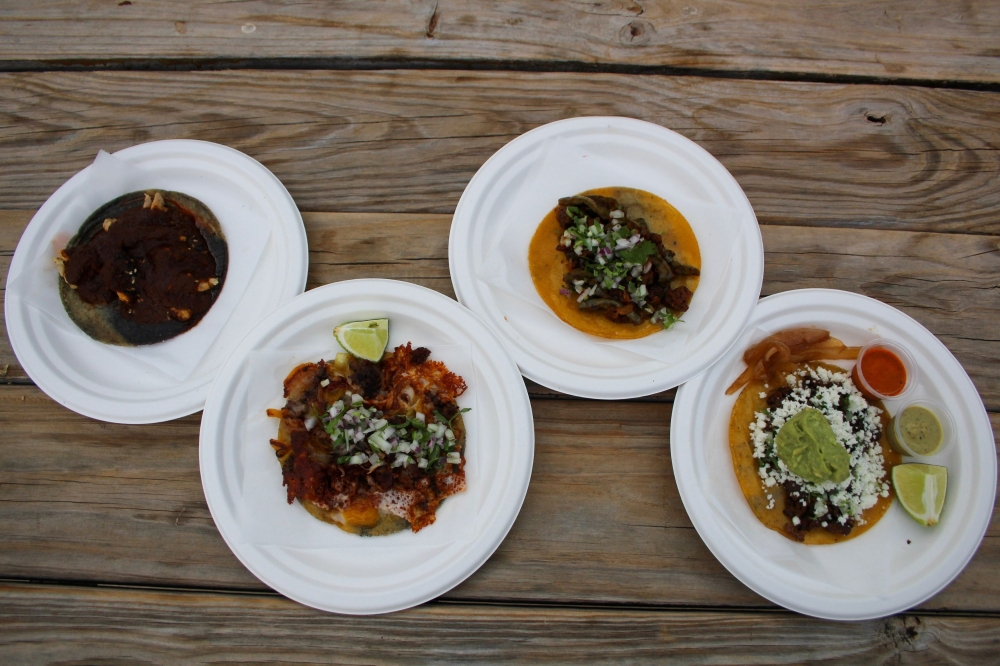 The Con Todo menu offers a variety of tacos, tostadas, quesadillas and more. (Dacia Garcia/Community Impact)