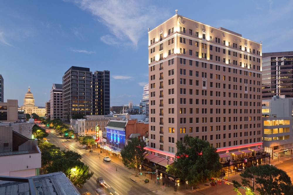 The Royal Sonesta opened as Austin's first high-rise hotel in 1924. (Courtesy Royal Sonesta)