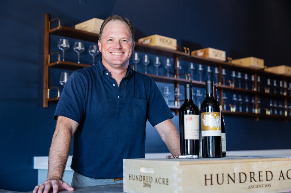 Founder Gabe Anderson opened an Austin-area location of Vintage Wine Storage on Sept. 12. (Courtesy Vintage Wine Storage)