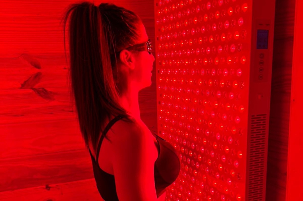 Core Recovery Lounge offers wellness recovery services such as red light therapy—with potential health benefits including skin and mental health, reduced infalmmation and faster recovery. (Courtesy Core Recovery Lounge)