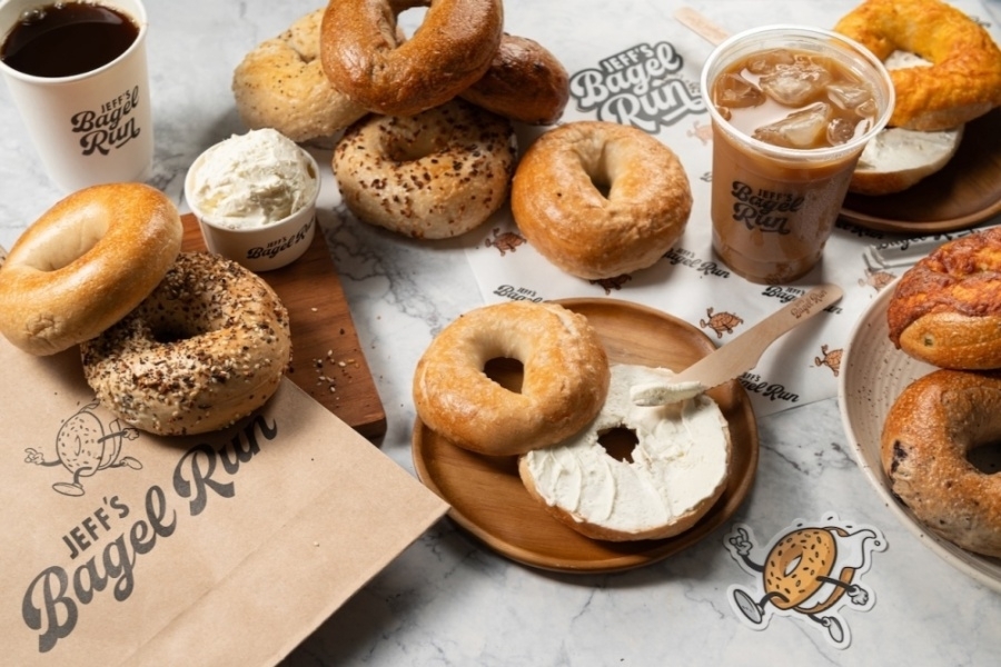 Officials with the Florida bagel chain, Jeff's Bagel Run, confirmed they will be expanding into the Houston-area market with the first location planned at the Braes Heights Shopping Center. (Courtesy Jeff's Bagel Run)