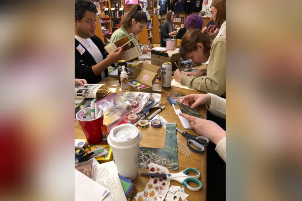 ATX Art Nights is hosting a journal decorating event to ring in 2025, happening on Jan. 4 at Wheatsville Co-Op. (Courtesy Madison Purdy)