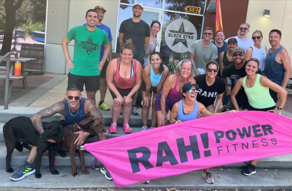 Fitness company RAH! Power Fitness will host an outdoor workout focusing on cardio and strength exercises on Jan. 4. (Courtesy Omar Barnhart/RAH! Power Fitness)