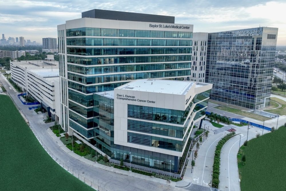 The O'Quinn Medical Tower was added to the Baylor St. Luke's Medical Center McNair Campus near the Texas Medical Center in 2023. (Courtesy St. Luke's Health)