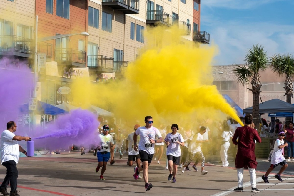 This cultural event will feature a 5K color run, dance performances, international food, shopping and live music. (Courtesy Greater Businesses of Pearland)