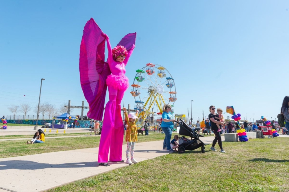 This annual spring festival features a chalk art competition this year, as well as a kite flying competition, live painting, music performances, cultural dances and food trucks. (Courtesy city of Sugar Land)