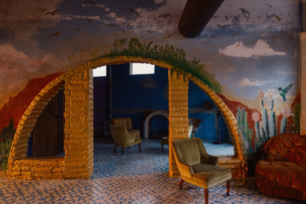 Starduster Lounge is the space features vintage fixtures, hand-painted tiles, archways and a desert mural by local artist, Carissa Marx-Beaty. (Courtesy Quit Nguyen)