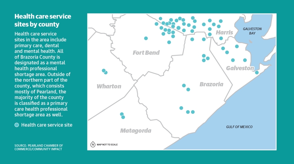 To address a lack of psychiatric inpatient beds within Brazoria County, stakeholders from health care, education and local government are asking the 89th Texas Legislature to help fund the county’s first mental health hospital. (Jesus Verastegui/Community Impact)