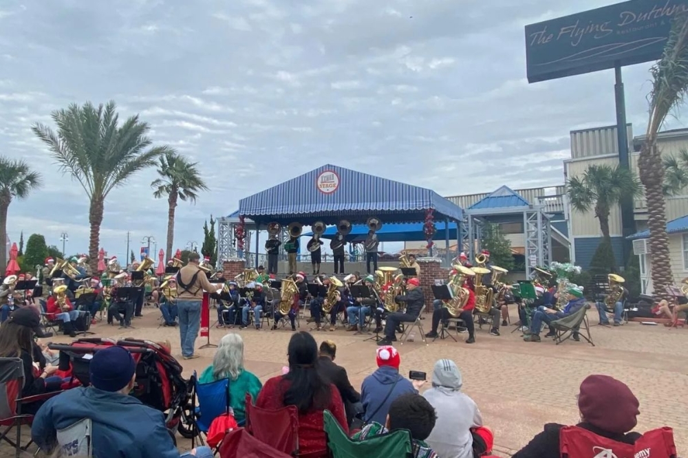 Jazz Fest will showcase area middle school and high school jazz bands at Kemah Boardwalk. (Courtesy Kemah Boardwalk)