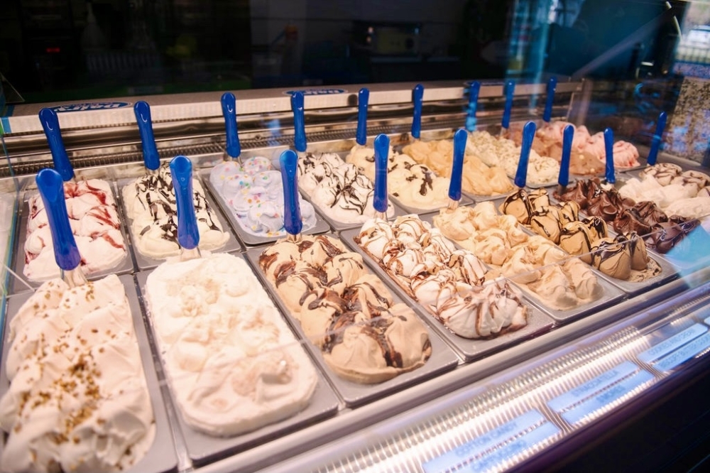 The artisanal gelato and shakes come in a variety of flavors. (Courtesy Sweet Spot Cafe)