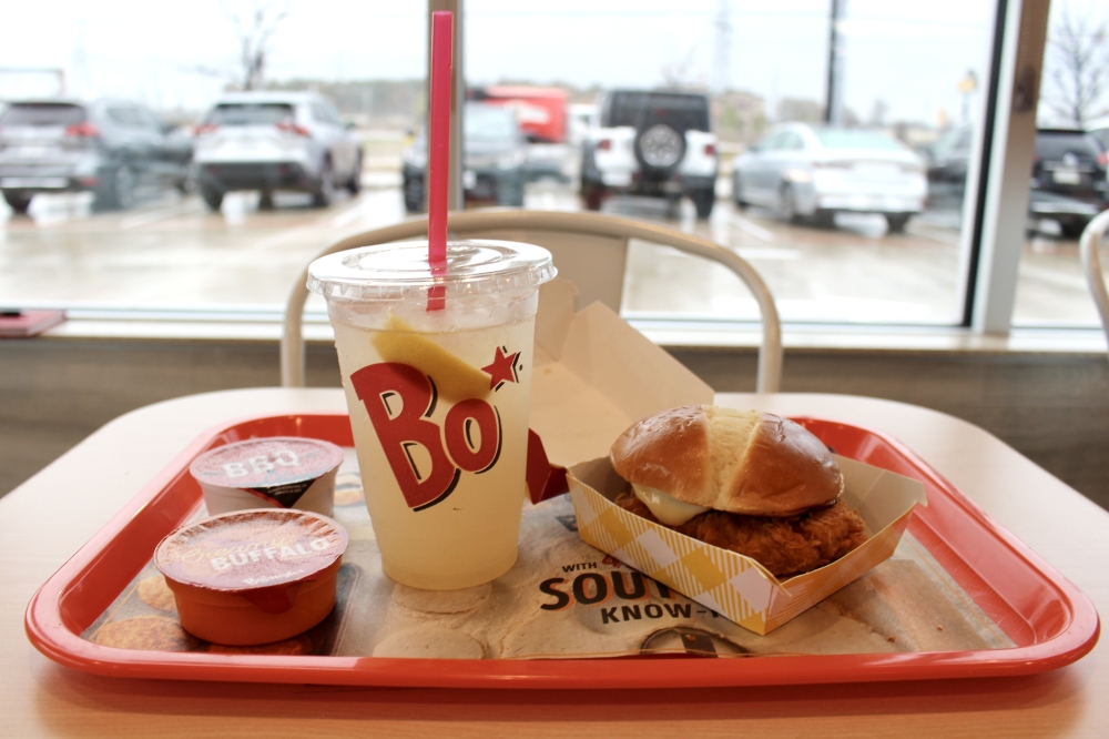 Bojangles will open in Spring on Feb. 4. (Danica Lloyd/Community Impact)