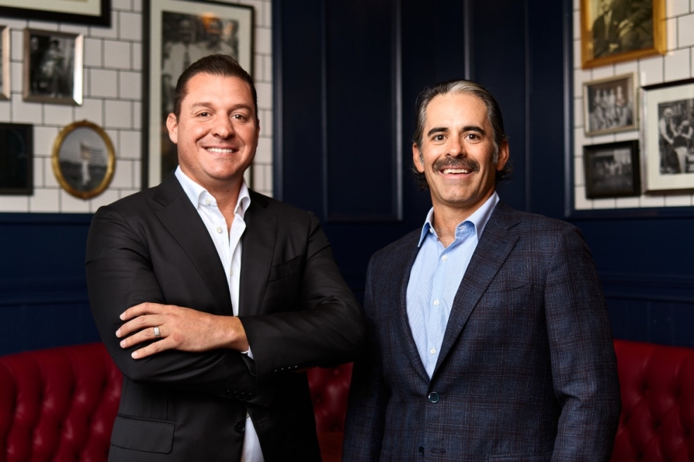 Tony Ciola (left) and Creed Ford founded their restaurant group Tc4 & Co. in 2011. (Courtesy Tony C's Pizza & Beer Garden)