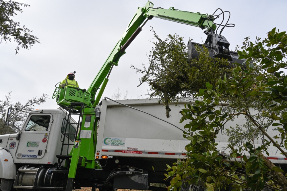 Austin Resource Recovery officially launched an on-demand brush, bulk and household hazardous waste collection service for ARR residents in single-family homes, townhomes and residencies up to fourplexes. (Courtesy City of Austin)