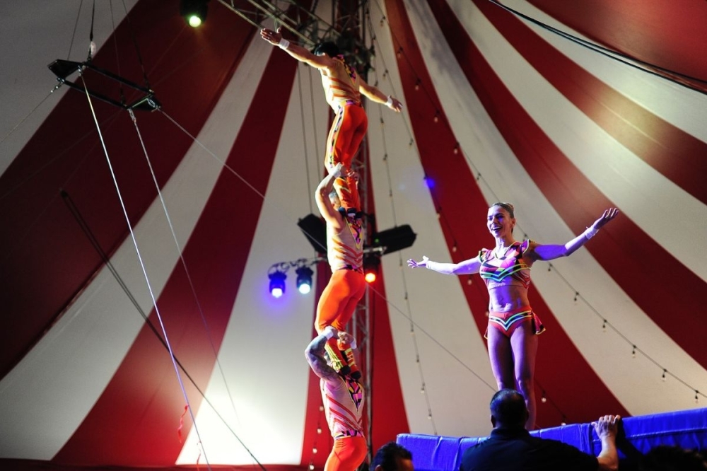 The Vernandos Circus is coming to Sugar Land in February and March. (Courtesy The Venardos Circus)