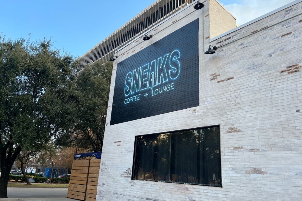 Sneaks Coffee + Lounge opened in late December. (Asia Armour/Community Impact)