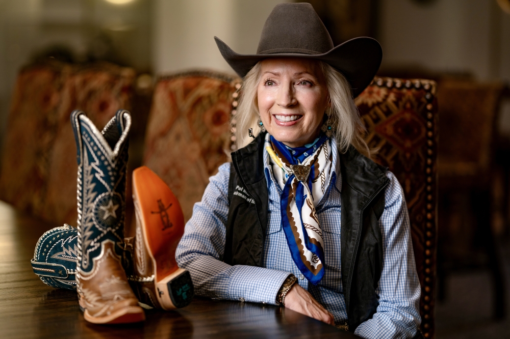 The Houston Livestock Show and Rodeo is collaborating with Lane Boots to handcraft 2.025 pairs of exclusive boots for men and women. (Courtesy Houston Livestock Show and Rodeo)