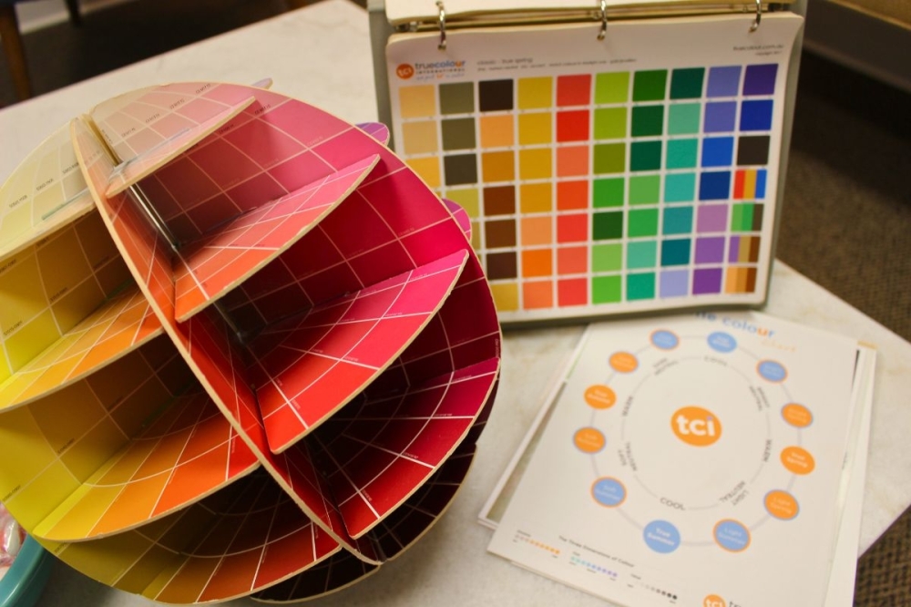 The True Colour International method examines both neutral spaces and the three dimensions of color, Schlorholtz said—which include hue, chroma and value. (Asia Armour/Community Impact)