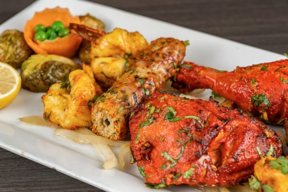 Noon Mirch Kitchen + Bar will offer select items from its modern Indian menu. (Courtesy Noon Mirch Kitchen + Bar)